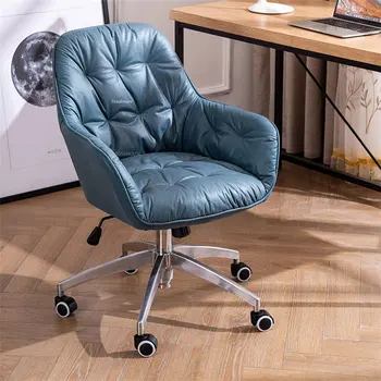 Современные тканевые офисные стулья для офисной мебели, удобная сидячая спинка для спальни, игровой стол, кресельный подъемник, Поворотное компьютерное кресло