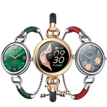 2023 НОВЫЕ модные качественные женские смарт-часы GT01, женские умные часы с кровяным давлением, кислородом, частотой сердечных сокращений, Напоминание о сидячем образе жизни, подарок для умных часов IP67
