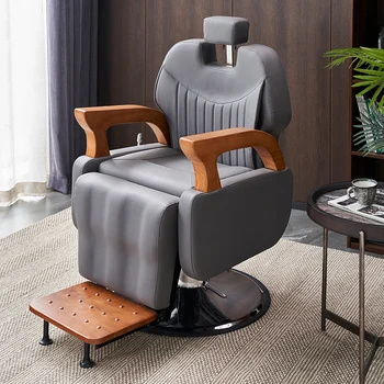 Роскошное парикмахерское кресло с откидной спинкой, Эргономичное Парикмахерское кресло для ухода за ресницами, Парикмахерское оборудование Krzeslo Furniture XY50BC