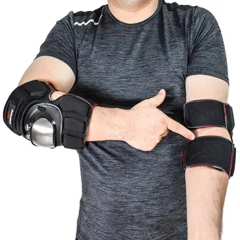 Регулируемые налокотники, поддерживающий бандаж, рукава, защитная накладка для рук, обертывание для ММА