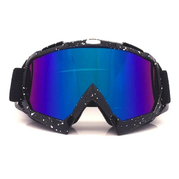 Новинка 2023, Мотоциклетные красочные очки для сноуборда, лыж, мужские уличные очки, ветрозащитные Gafas Casco Moto, очки для мотокросса