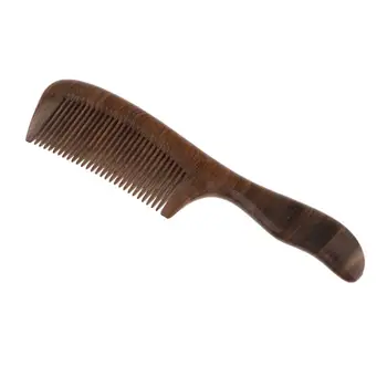 Изящная деревянная расческа Деревянная расческа для волос с ручкой как для вьющихся, так и для прямых волос