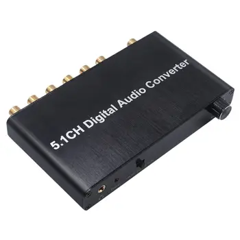 5.1-канальный цифровой аудиопреобразователь DTS / AC3, декодирующий вход SPDIF в 5.1