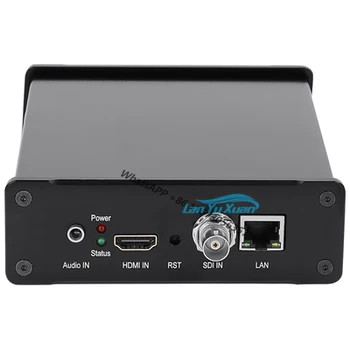 H.265 HEVC H.264 AVC кодировщик видеопотока 4k HD HDMI SDI в IP RTMP SRT Стример прямой трансляции 